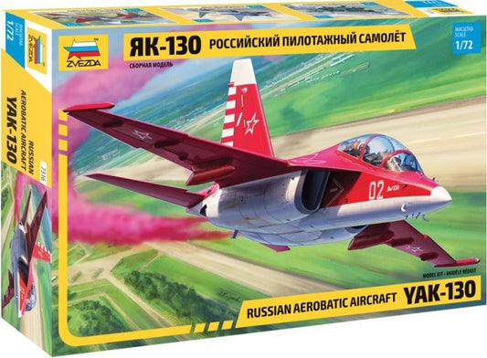 Yakovlev Yak-130 Russian Aerobatic Aircraft - ZVEZDA 1/72