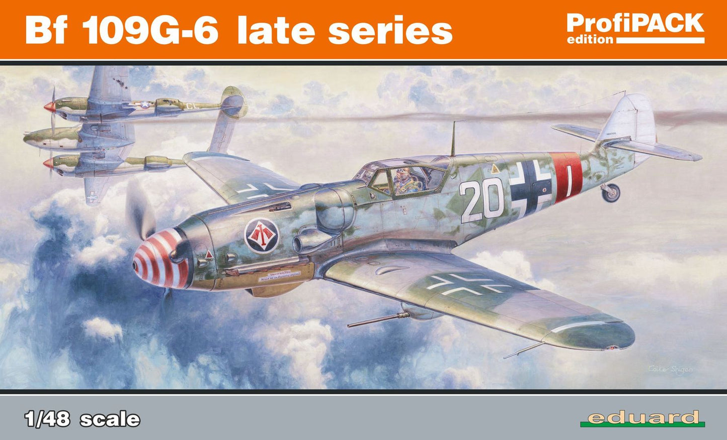 Messerschmitt Bf 109G-6 late series - Profipack - EDUARD 1/48