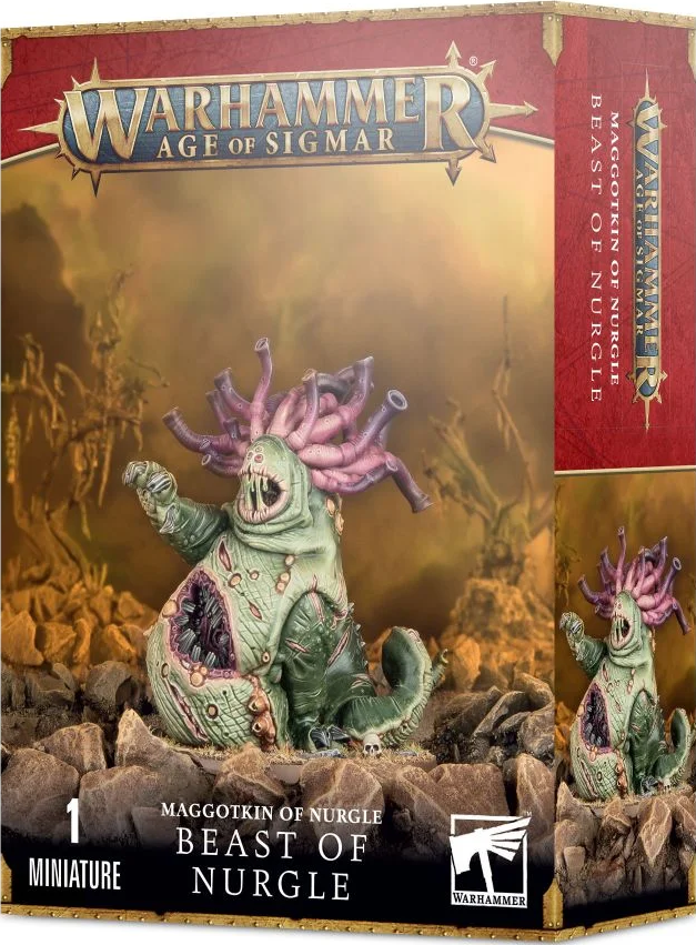 Beast of Nurgle / Bête de Nurgle - Maggotkin of Nurgle - WARHAMMER AGE OF SIGMAR / CITADEL