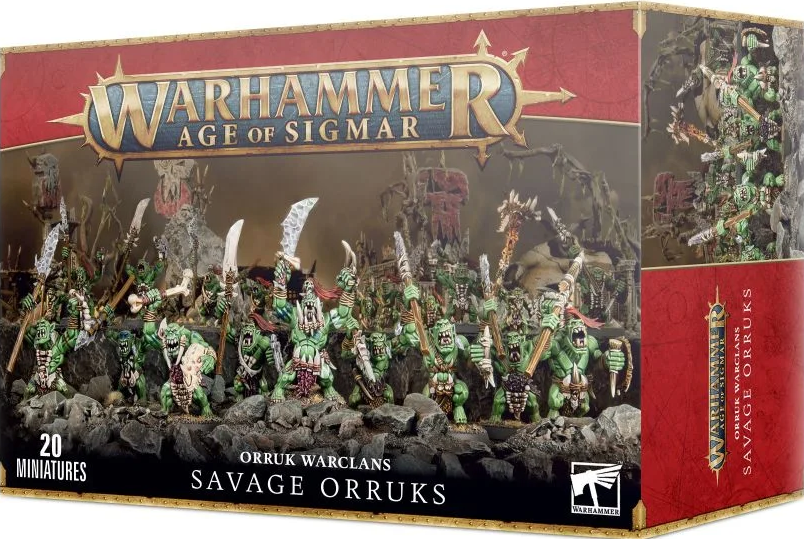 Savage Orruks - Orruk Warclans - WARHAMMER AGE OF SIGMAR / CITADEL