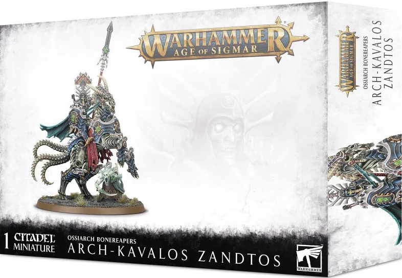 Arch-Kavalos Zandtos - Ossiarch Bonereapers - Warhammer Age of Sigmar / Citadel