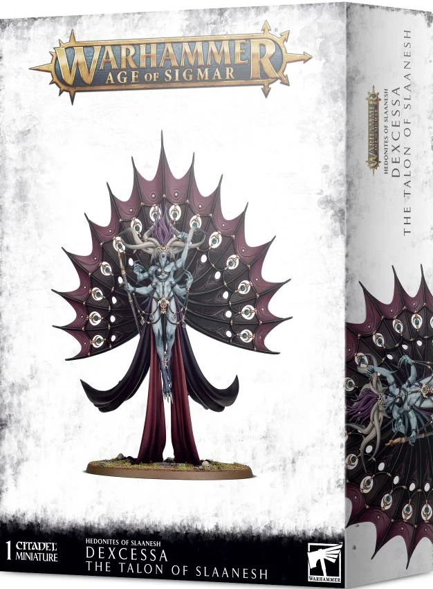 Dexcessa the Talon of Slaanesh - Hedonites of Slaanesh - Warhammer Age of Sigmar / Citadel
