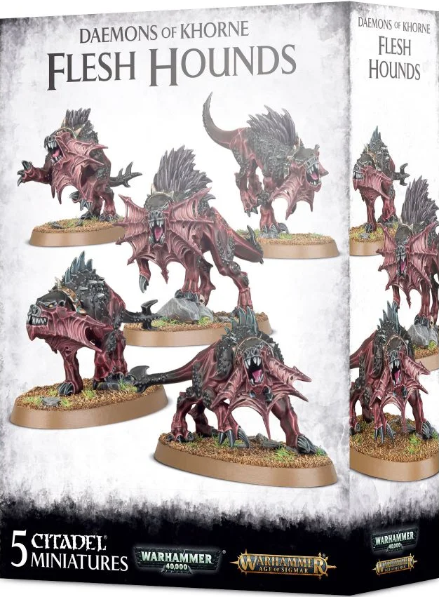Flesh Hounds - Daemons of Khorne - Warhammer Age of Sigmar / Warhammer 40.000 / Citadel