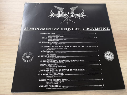 Deathspell Omega "Si Monumentum Requires, Circumspice" Re 2xVinyl + Poster