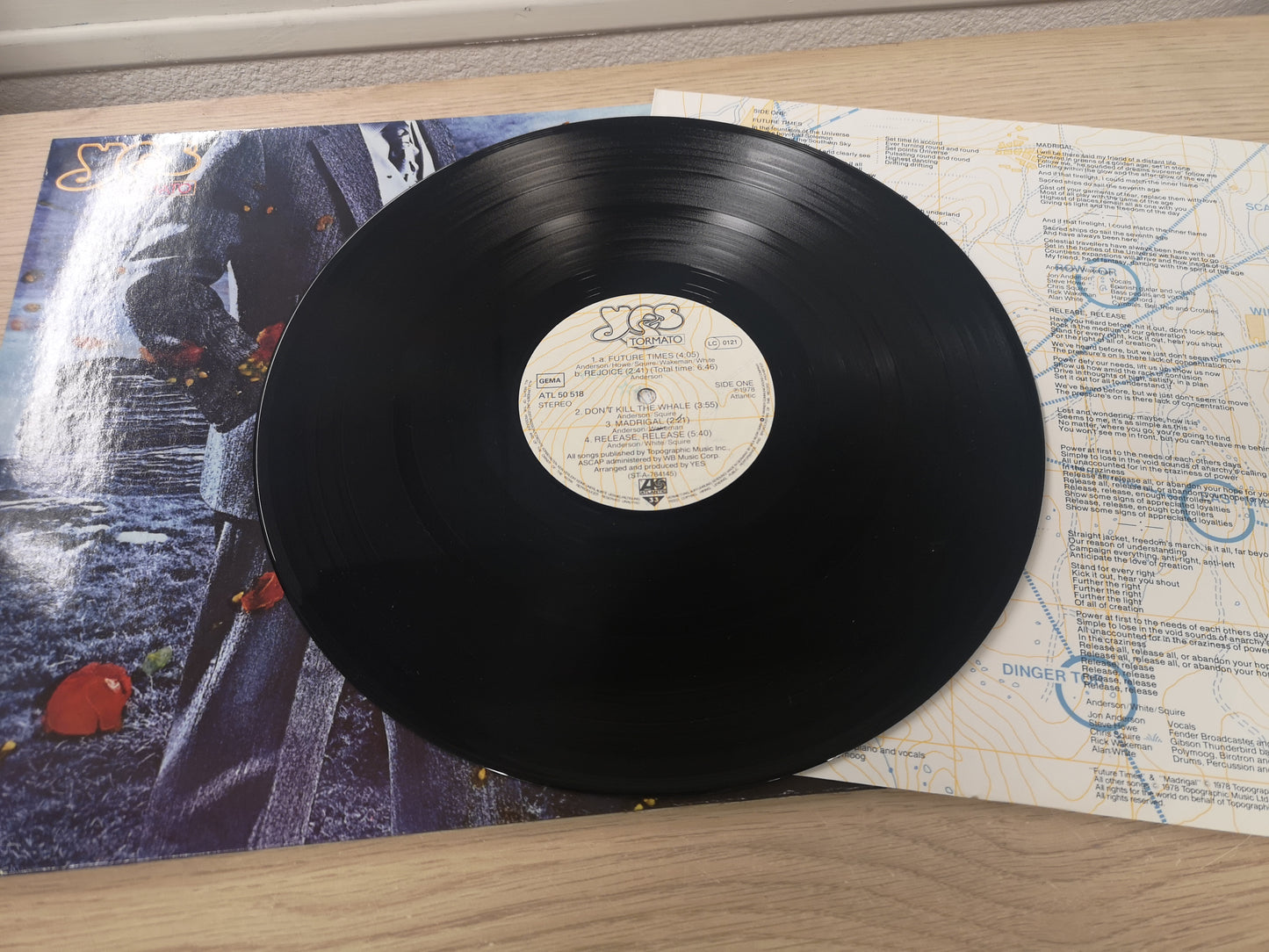 Yes "Tormato" Orig Germany 1978 M-/M-