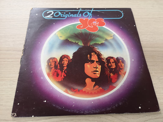 Yes "2 Originals of Yes" 2 Lps (Re of Debut Albums) France 1973 VG/EX