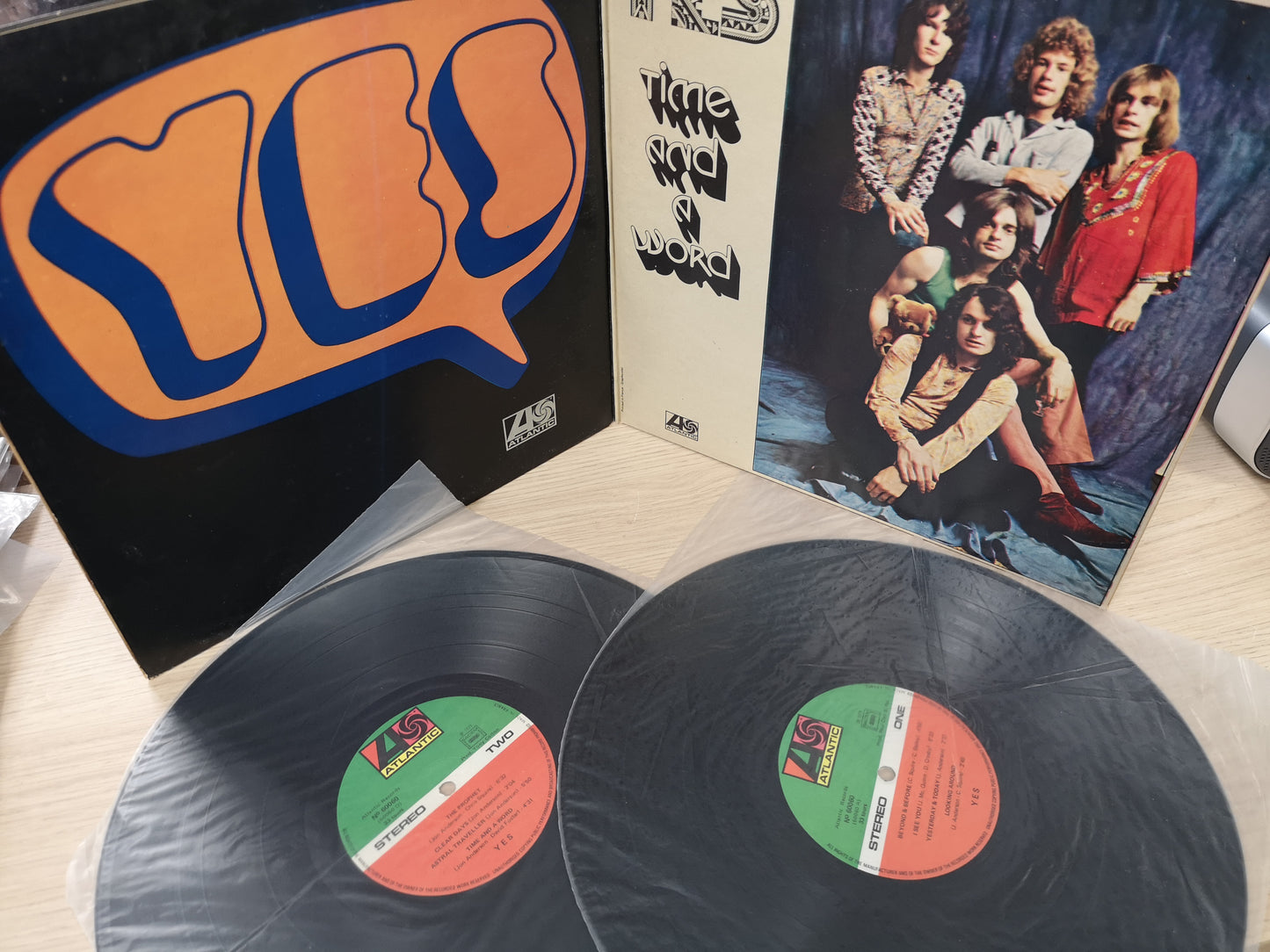 Yes "2 Originals of Yes" 2 Lps (Re of Debut Albums) France 1973 VG/EX