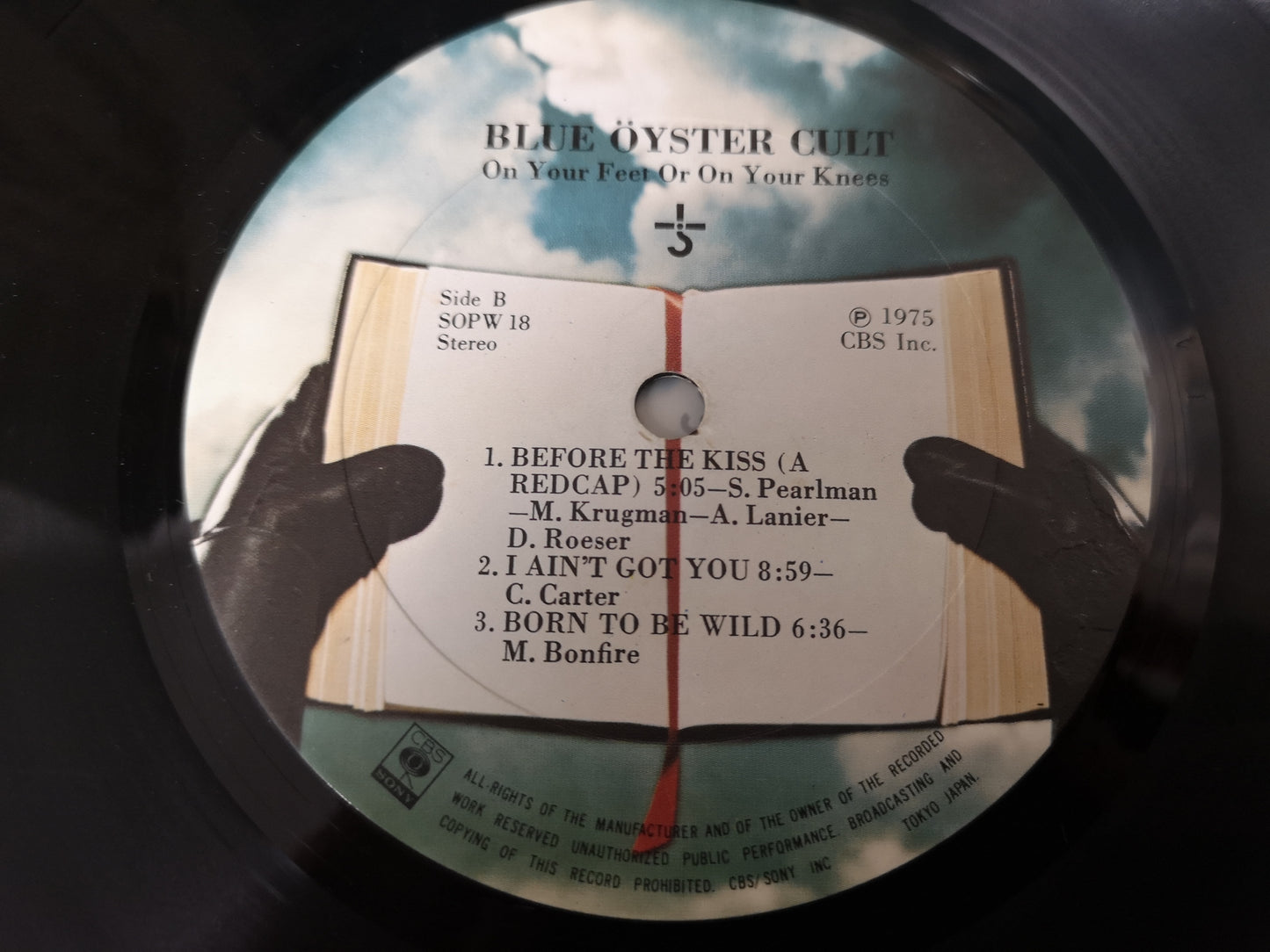 Blue Öyster Cult "On your Feet or on Your Knees" Orig Japan 1975 EX/EX