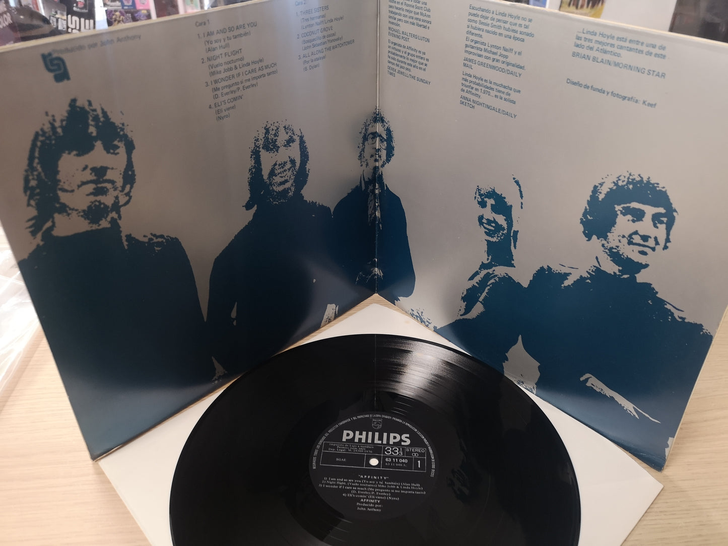 Affinity "S/T" Orig Spain 1970 Vg++/M- UK Prog