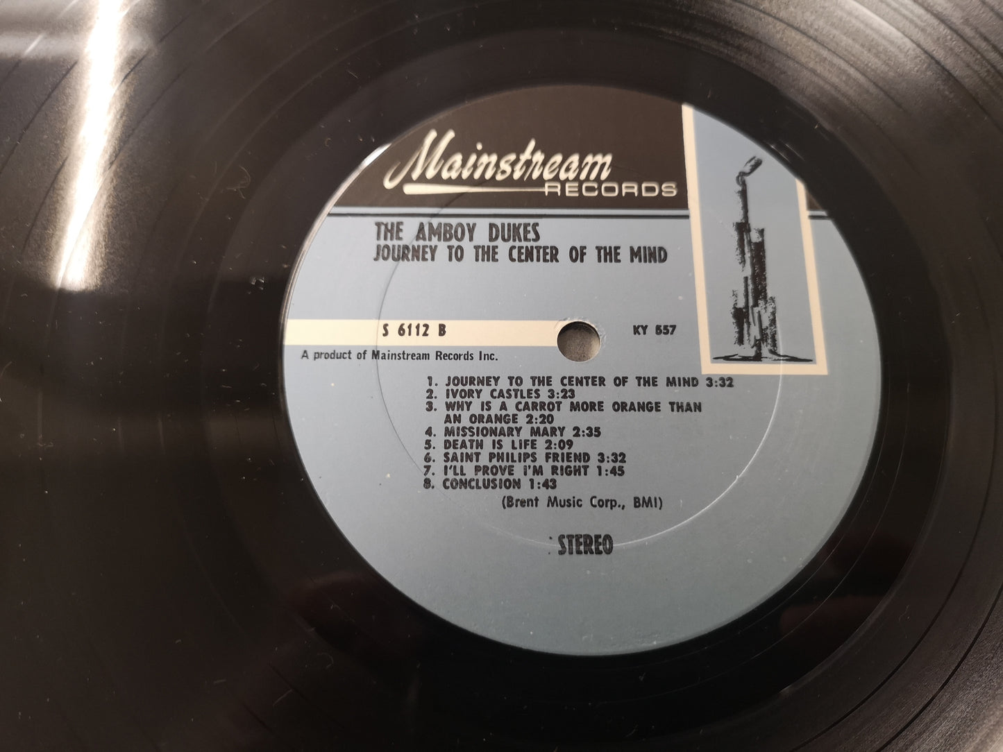 Amboy Dukes "Journey to the Center of the Mind" Orig US 1968 Vg++/M-