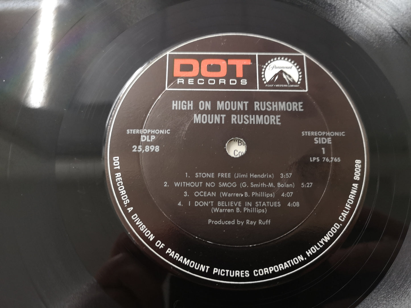 Mount Rushmore "High On" Orig US 1968 VG+/VG+