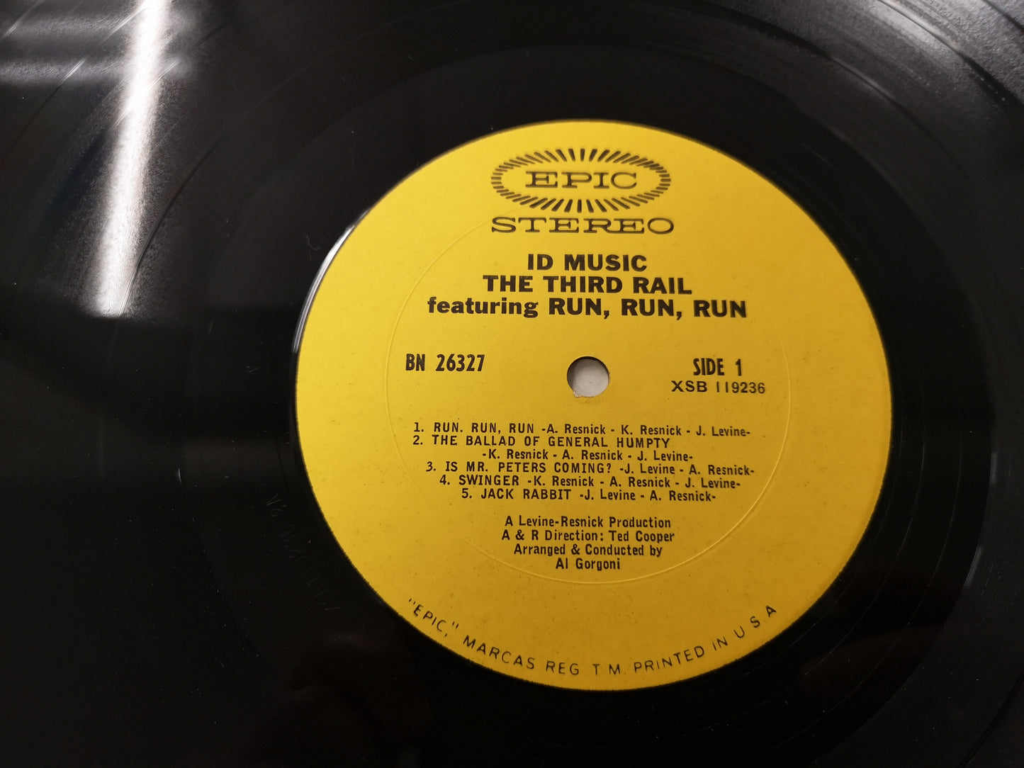 Third Rail " Id Music" Orig US 1967 Stereo Vg++/Ex Pop Psych Nuggets