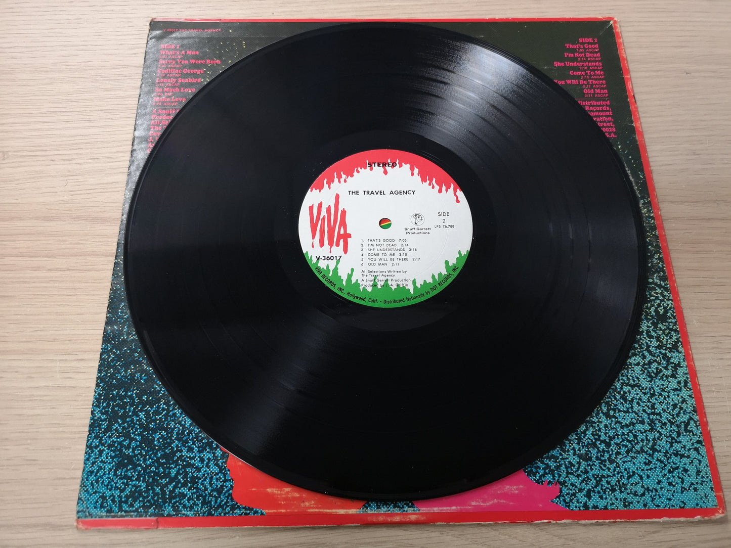 Travel Agency "S/T" Orig US 1967 Psych Vg+/Vg++