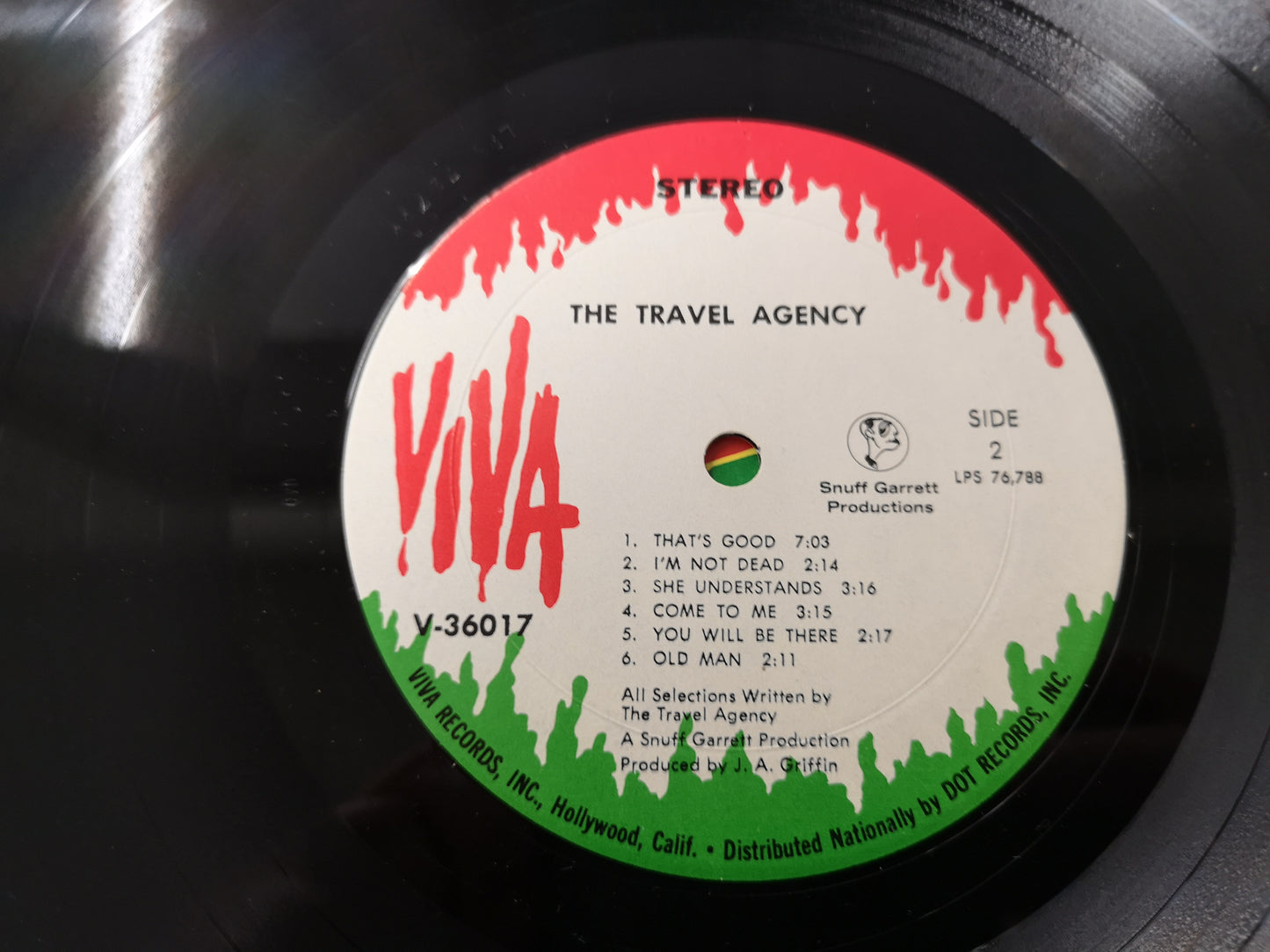 Travel Agency "S/T" Orig US 1967 Psych Vg+/Vg++