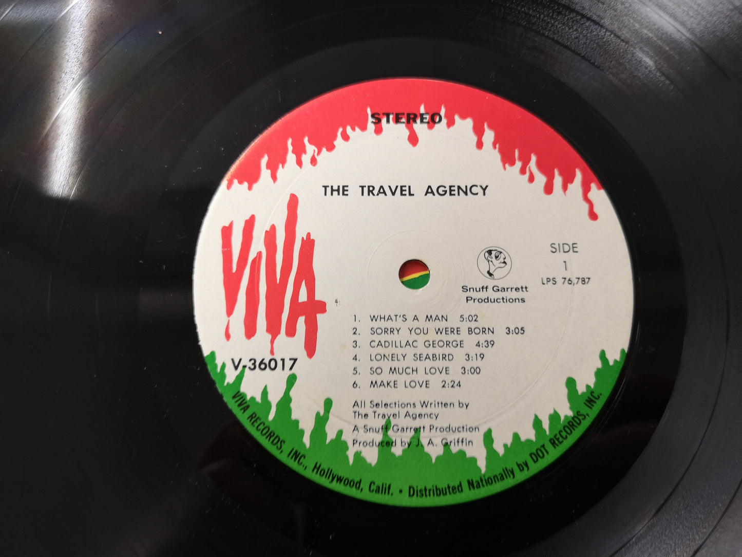 Travel Agency "S/T" Orig US 1967 Psych Vg+/Vg++