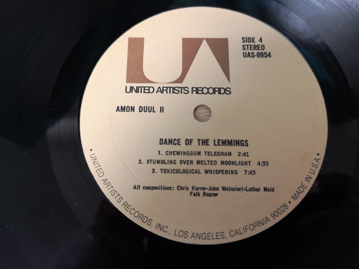 Amon Düül II "Dance of the Lemmings" Orig US 1971 2 Lps VG++/EX