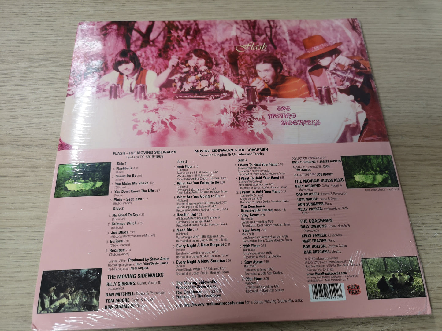 Moving Sidewalks "Complete Collection" 2Lps Sealed/New ZZ Top