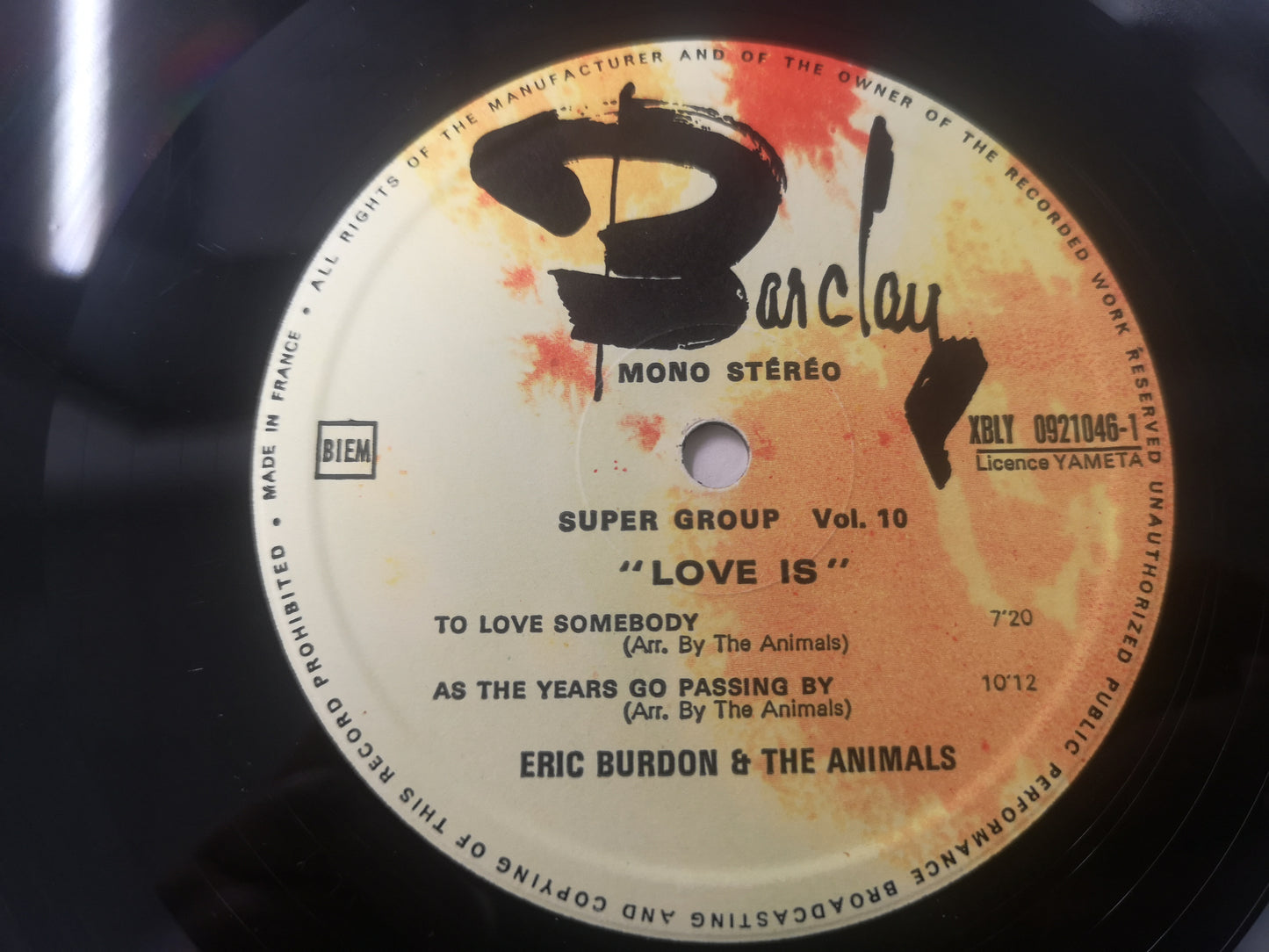 Eric Burdon & The Animals "Love is" Orig France 2 Lps EX/EX .