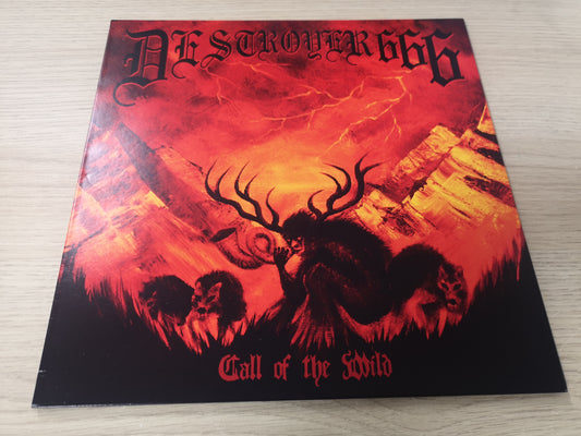 Deströyer 666 "Call of the Wild" EP Yellow Vinyl NEW 2018