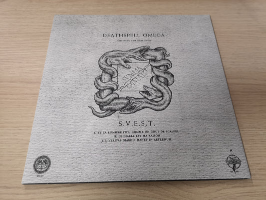 Deathspell Omega / S.V.E.S.T. "Chaining the Katechon" NEW Split EP