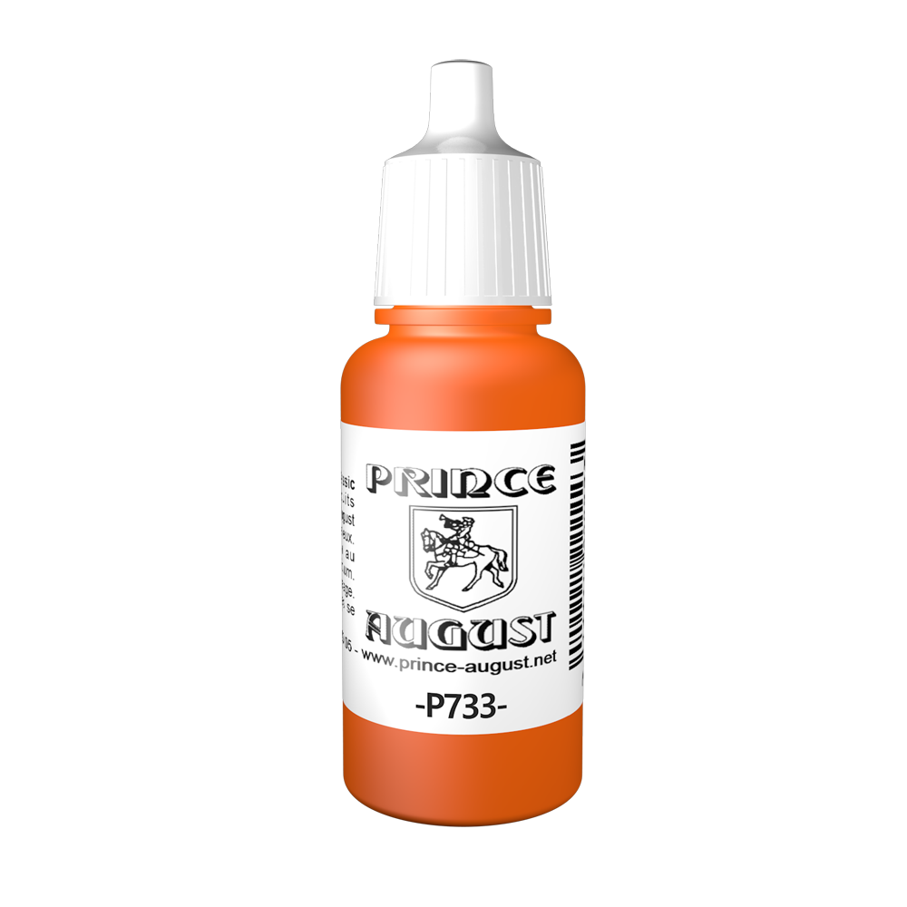 Prince August - Orange Fluo P733-207