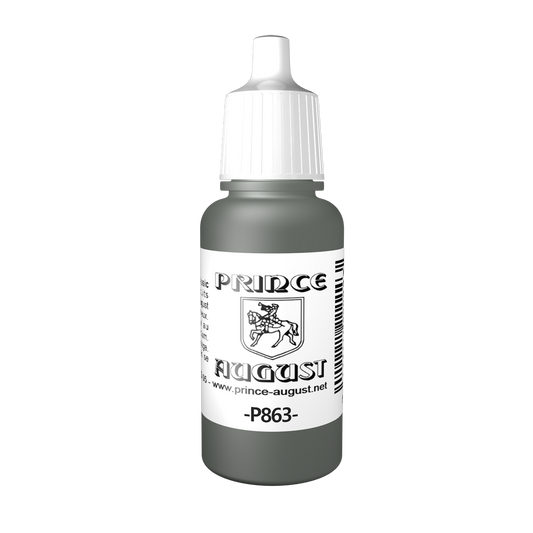 Prince August - Gun Métal Gris P863-179