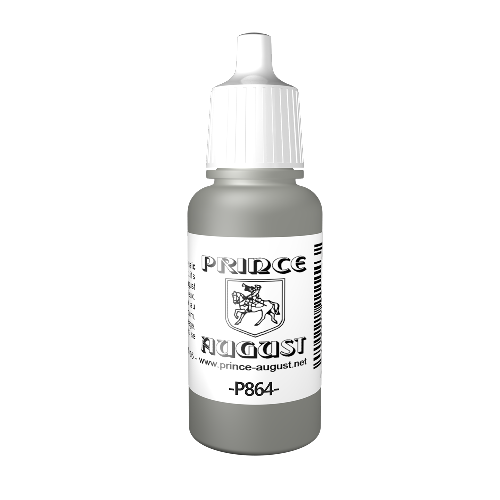 Prince August - Acier Naturel - Métal Poli P864-178