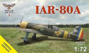 IAR IAR-80A limited edition - 2 marking variants - SOVA-M 1/72