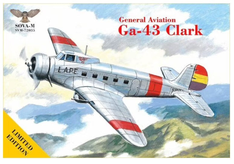 General Aviation Ga-43 Clark ( Spanish Livery) - SOVA-M 1/72