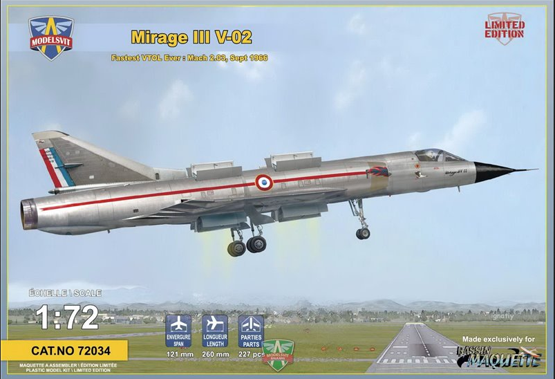 Mirage III V-02 - MODELSVIT 1/72