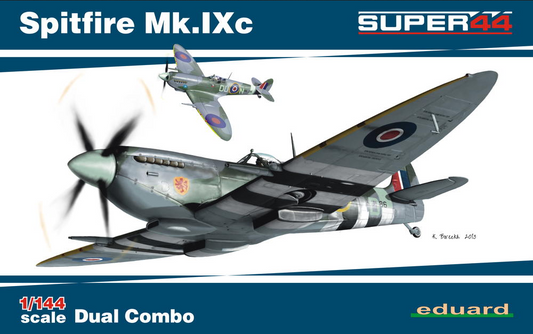 Spitfire Mk.Ixc - Dual Combo (2 Kits) - EDUARD 1/144