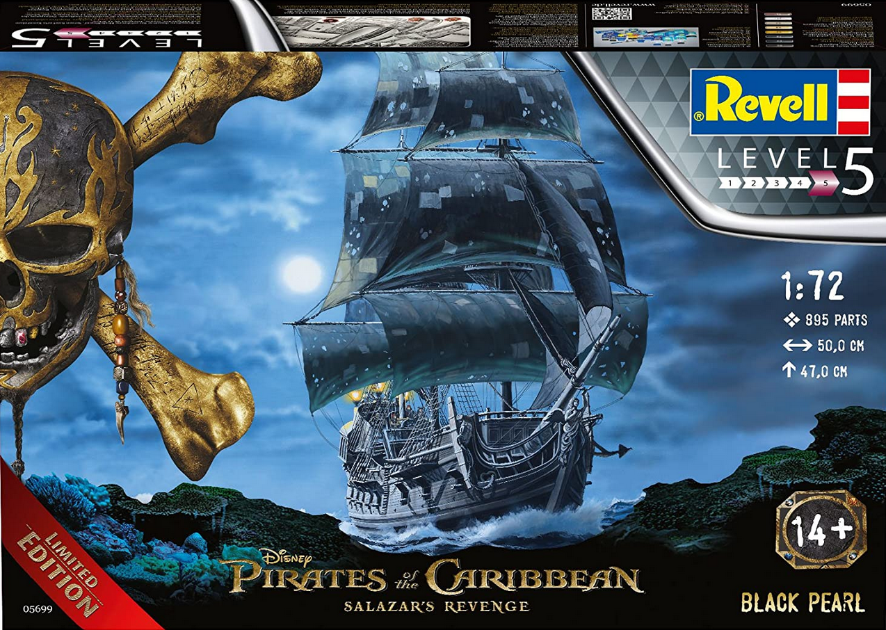 Black Pearl (895 pièces) - Pirates des Caraibes Edition Limitée - REVE –  bassin-maquette