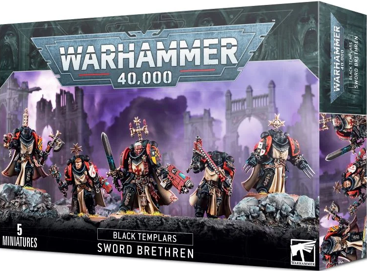 Sword Brethren / Frères d'Épée - Black Templars - WARHAMMER 40.000 / CITADEL