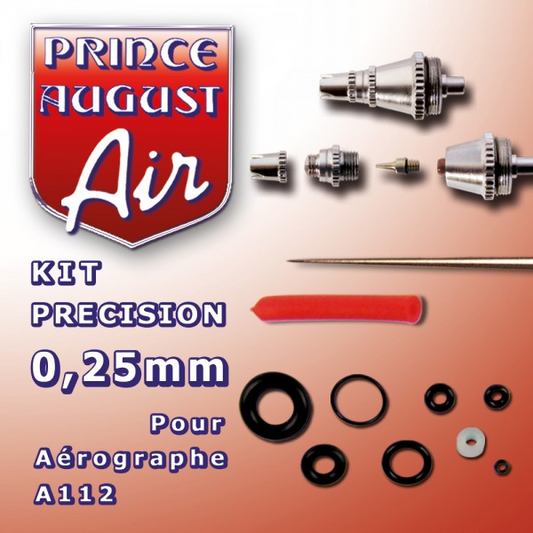 Kit de précision 0,25mm pour A112 - AA1225 - PRINCE AUGUST