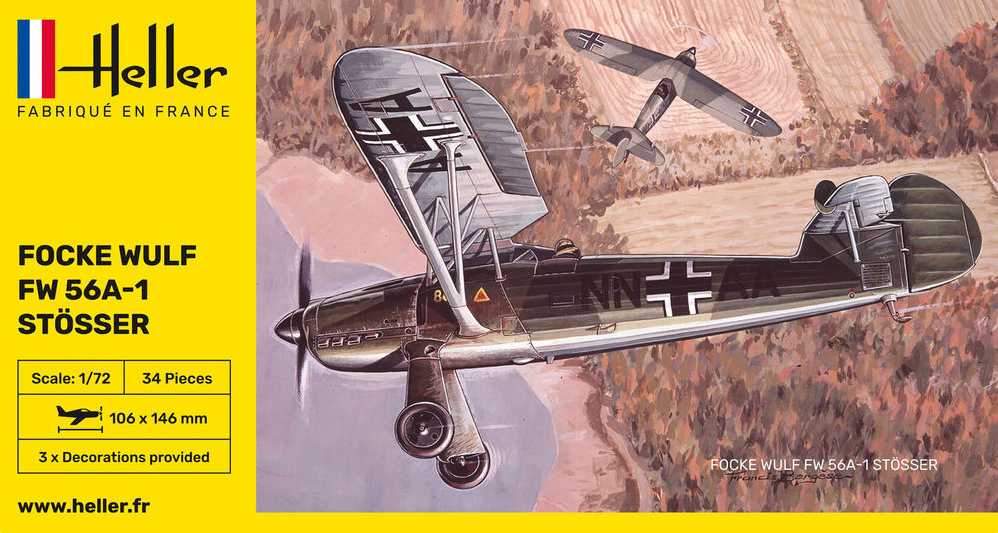 Focke Wulf Fw 56A-1 Stösser - HELLER 1/72