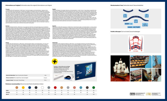 HMS Victory - HELLER 1/100