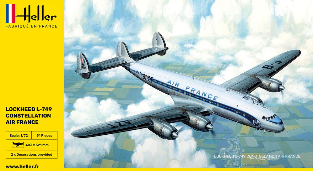L-749 Constellation - HELLER 1/72