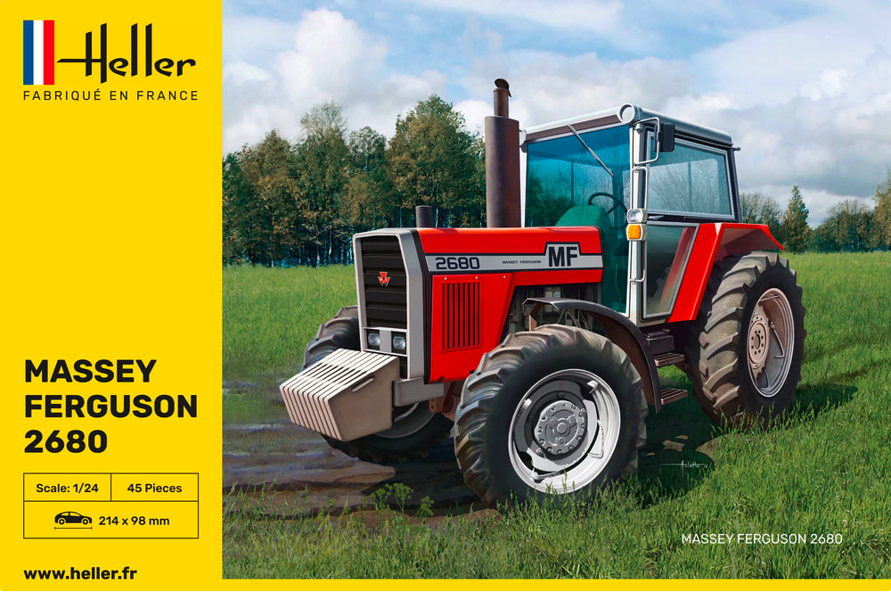 Massey Ferguson 2680 - HELLER 1/24