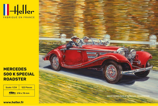 Mercedes 500 K Special Roadcaster - HELLER 1/24
