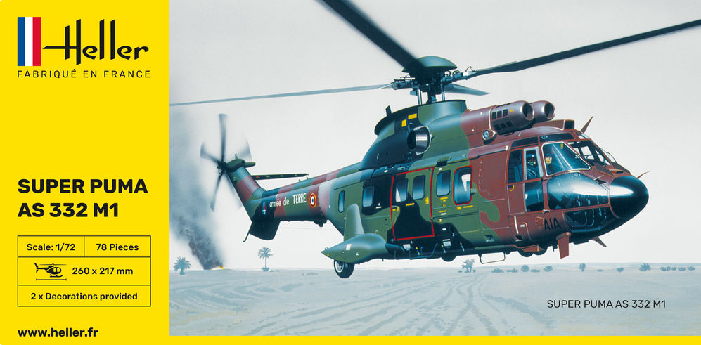 Super Puma AS 332 M1 - HELLER 1/72