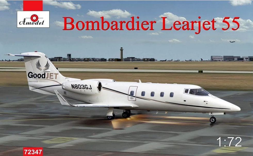 Bombardier Learjet 55 - AMODEL 1/72