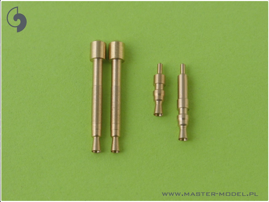 Bf 109 E3 - E9, T armament set (MG 17 tips, MG FF barrels) - MASTER MODEL 32-005