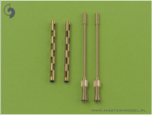 British Mk 2 Browning .303 Caliber with Flash Hiders (2pcs) - MASTER MODEL 32-011