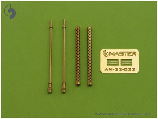 HO-103 12,7mm Japanese Aircraft Machine Gun Barrels (2pcs) - MASTER MODEL 32-022