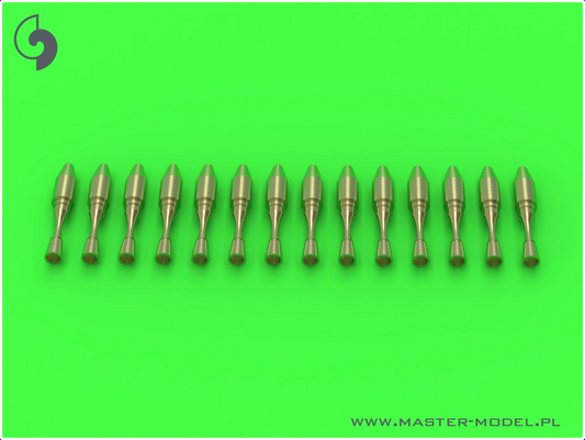 Static dischargers - type used on modern Sukhoi jets (Su-27, Su-30, Su-33, Su-34 and other) (12pcs+2spare) - MASTER MODEL 32-085