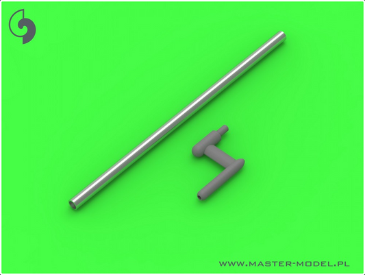 US WWII Pitot Tube - "L shape" type probe (1 pc) - use on export versions of US aircrafts (e.g. P-35, P-36, P-40, T-6, B-339) - MASTER MODEL 32-117