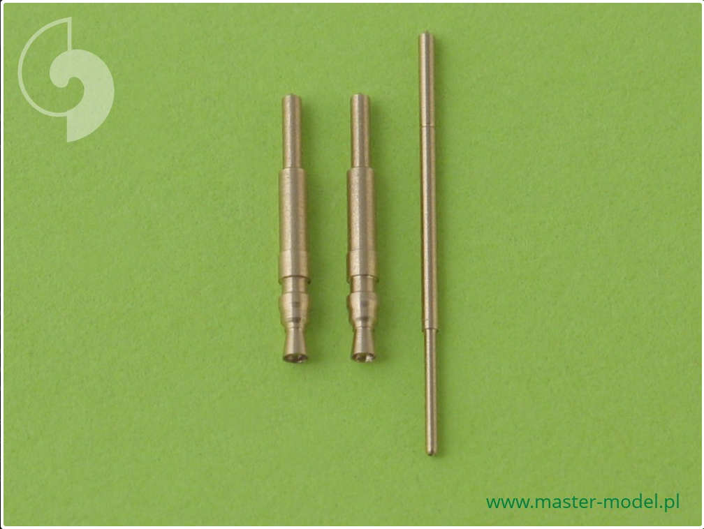 Bf 109 F, G1-G4 Armament (MG17 Tips) & Pitot Tube - MASTER MODEL 48-010
