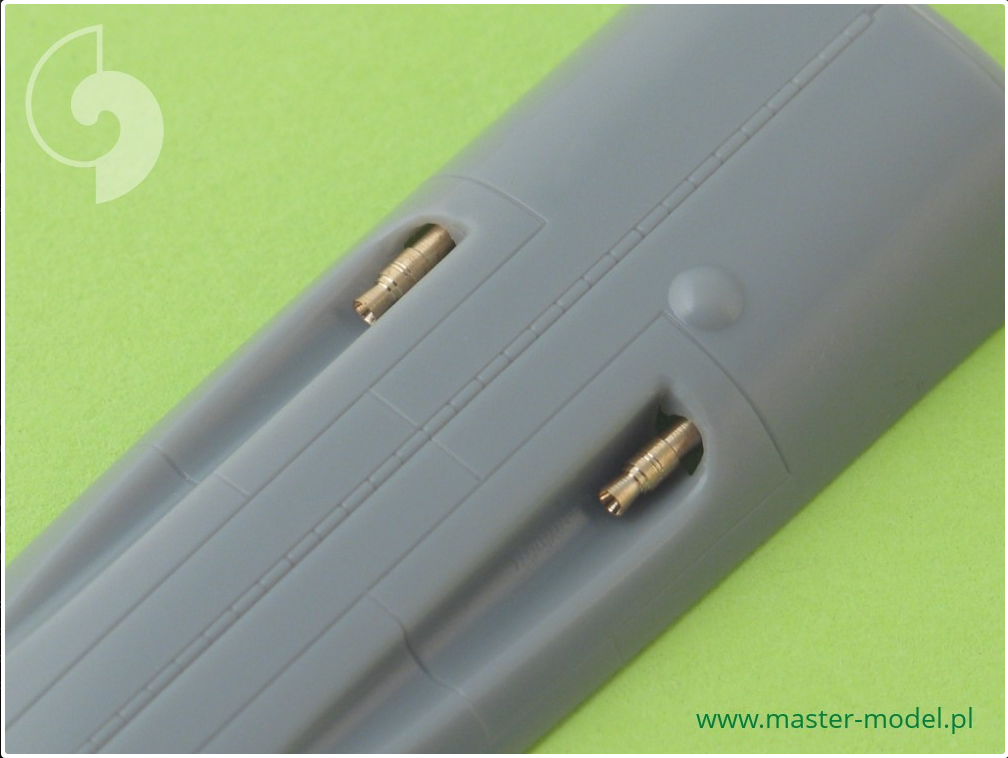 Bf 109 G5-G14, K Armament (MG 131 Tips) & Pitot Tube - MASTER MODEL 48-011