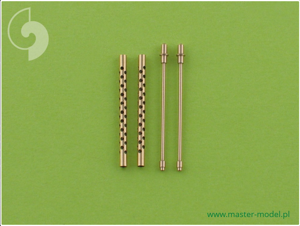 Browning M2 Aircraft .50 Caliber (12,7mm) Barrels (2pcs) - MASTER MODEL 48-001