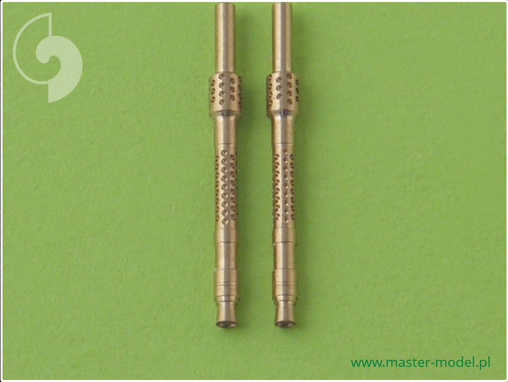 German Machine Gun MG 131 (13mm) Barrels (2pcs) - MASTER MODEL 48-014